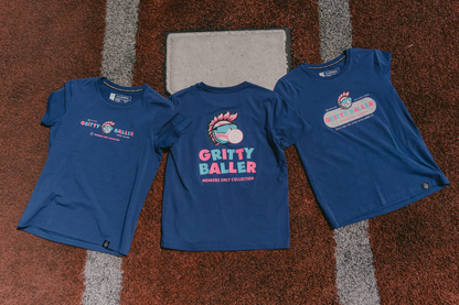 Gritty Baller Youth Tee - Navy V2