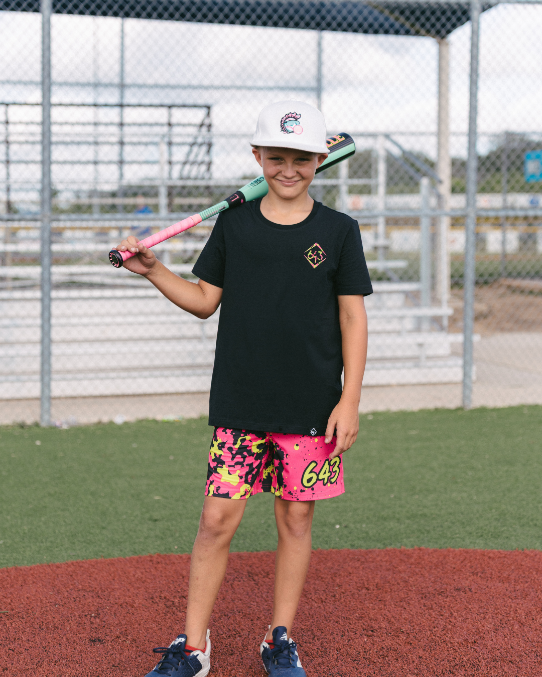 Party Time Youth Tee - Black V2