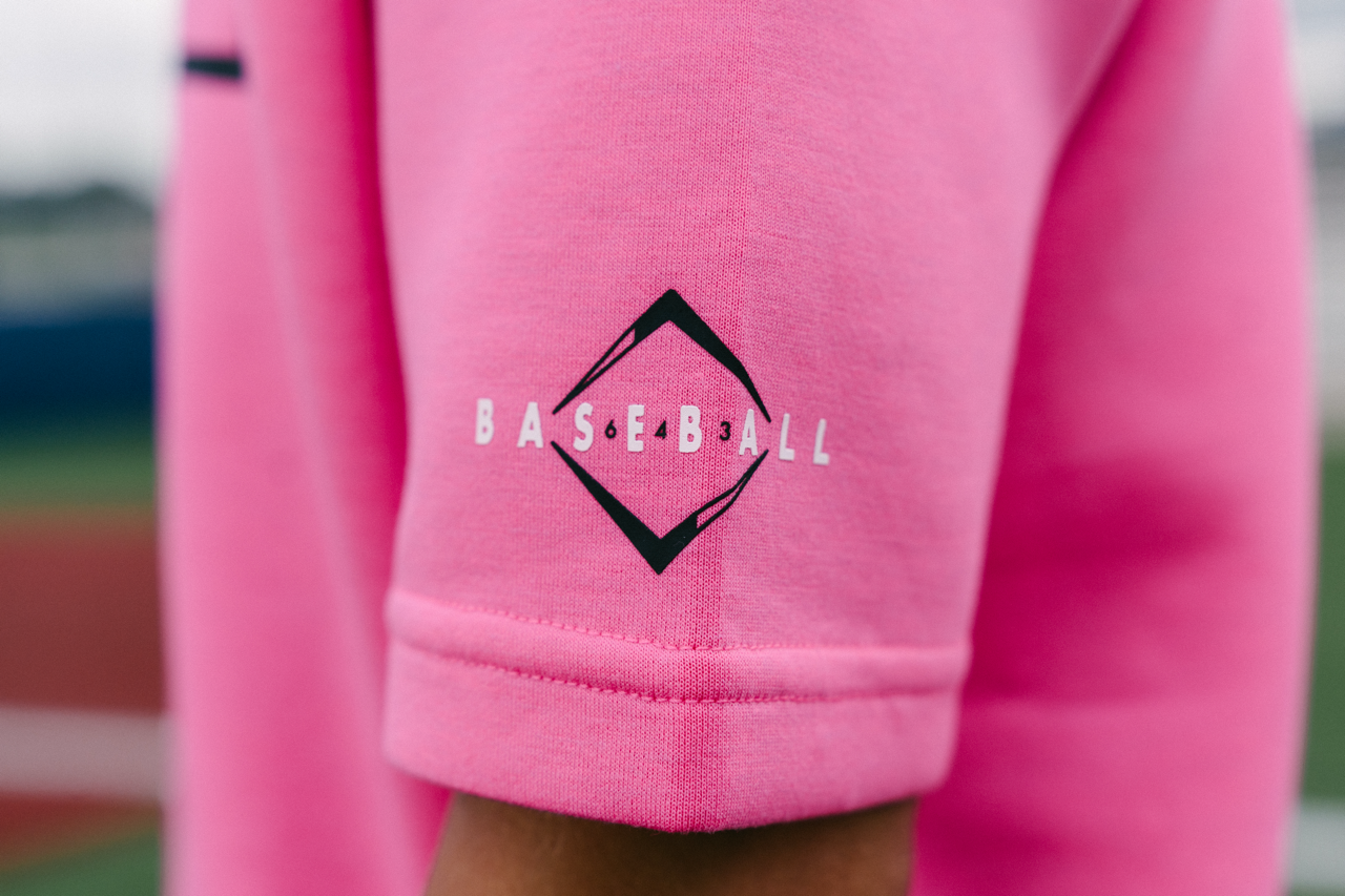 Short-Sleeve Hoodie - 643 Box Electric Pink V2