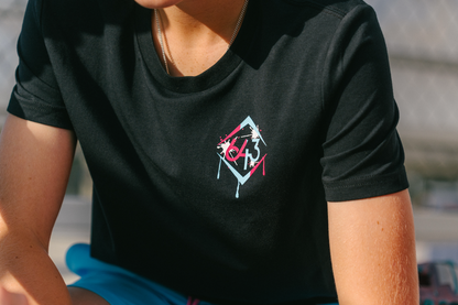 Turn Two Youth Tee - Black V2