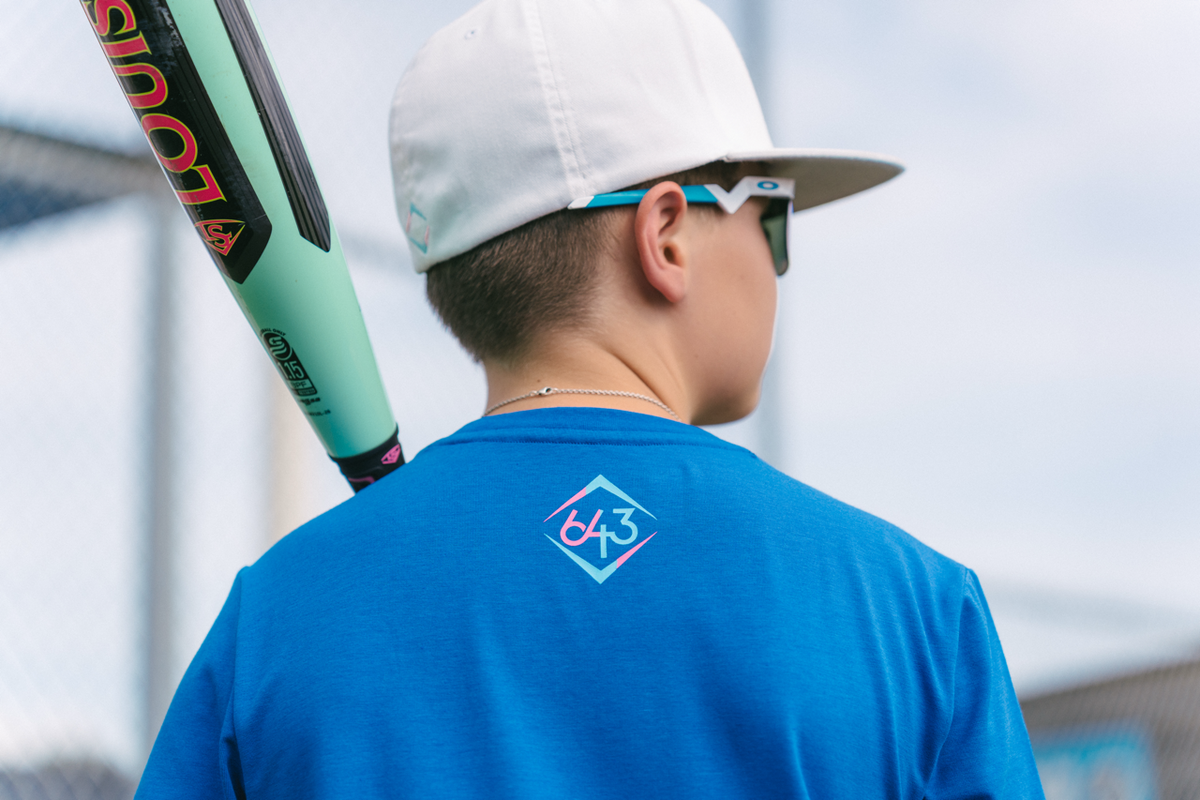 Gritty Vintage Youth Tee - Blue V2