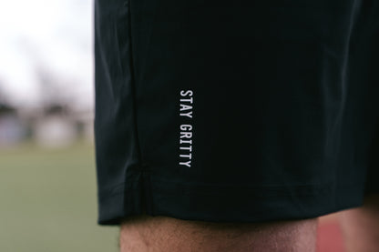 Solid Youth Shorts - Black/White V2