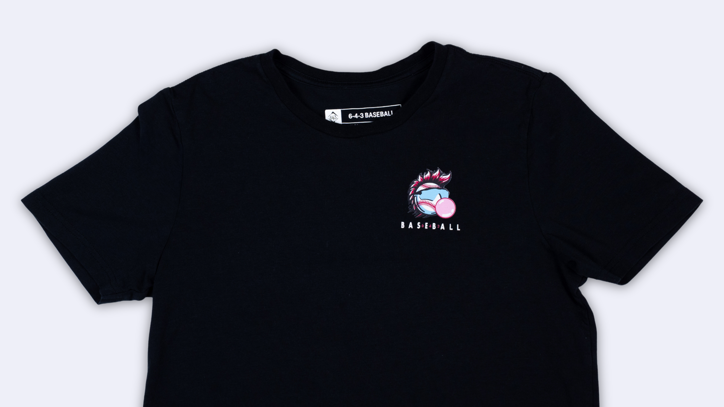 Doubles & Bubbles Youth Tee - Black V2