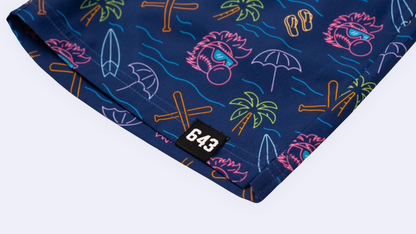 Gritty Swim Trunks - Navy V2