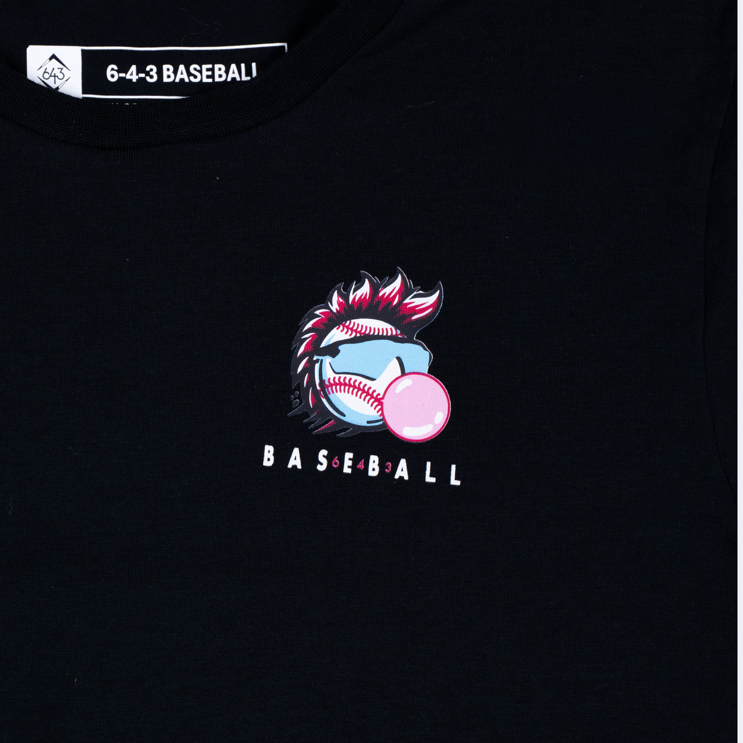 Doubles & Bubbles Youth Tee - Black V2