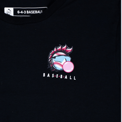 Doubles & Bubbles Youth Tee - Black V2