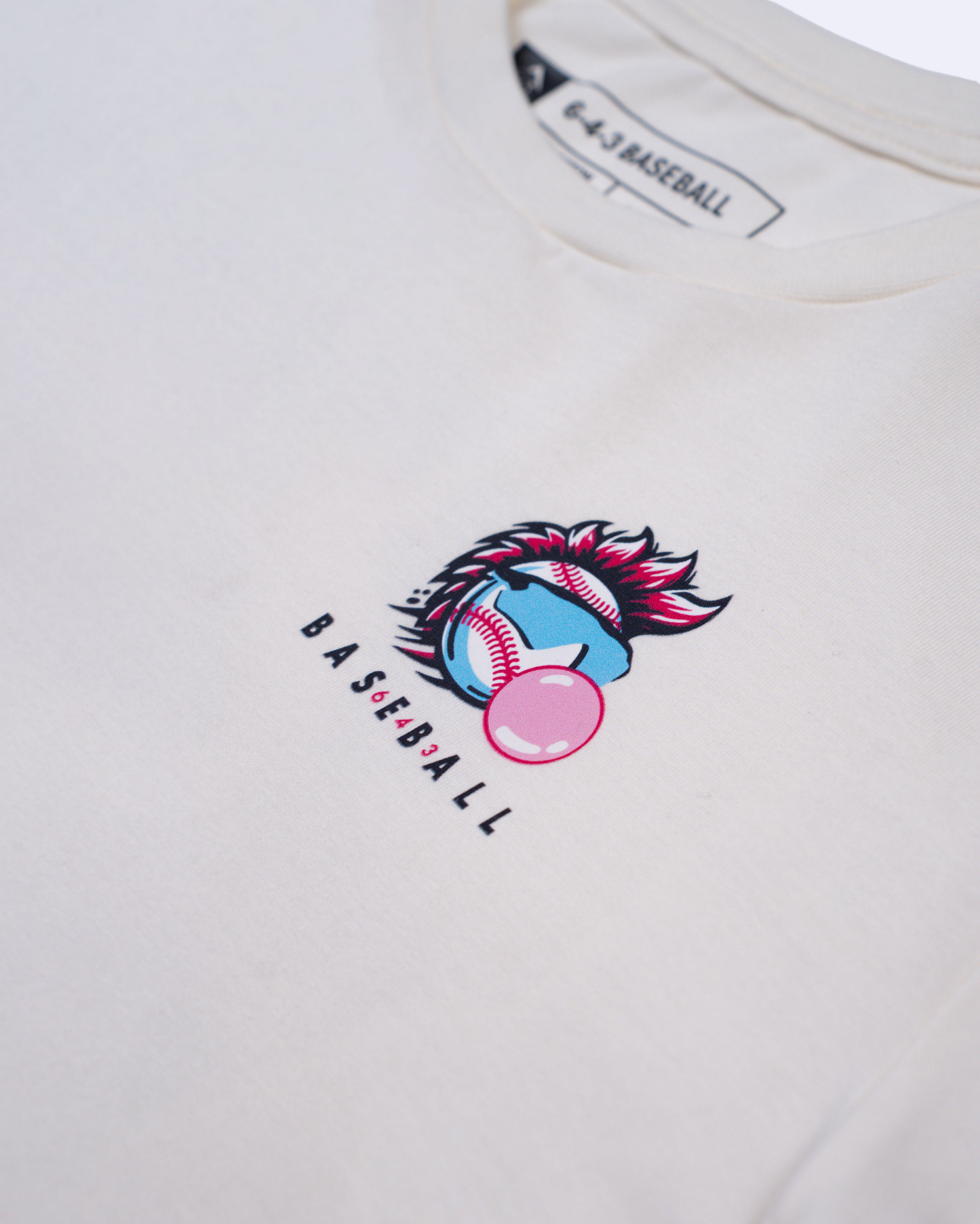 Doubles & Bubbles Youth Tee - Cream V2