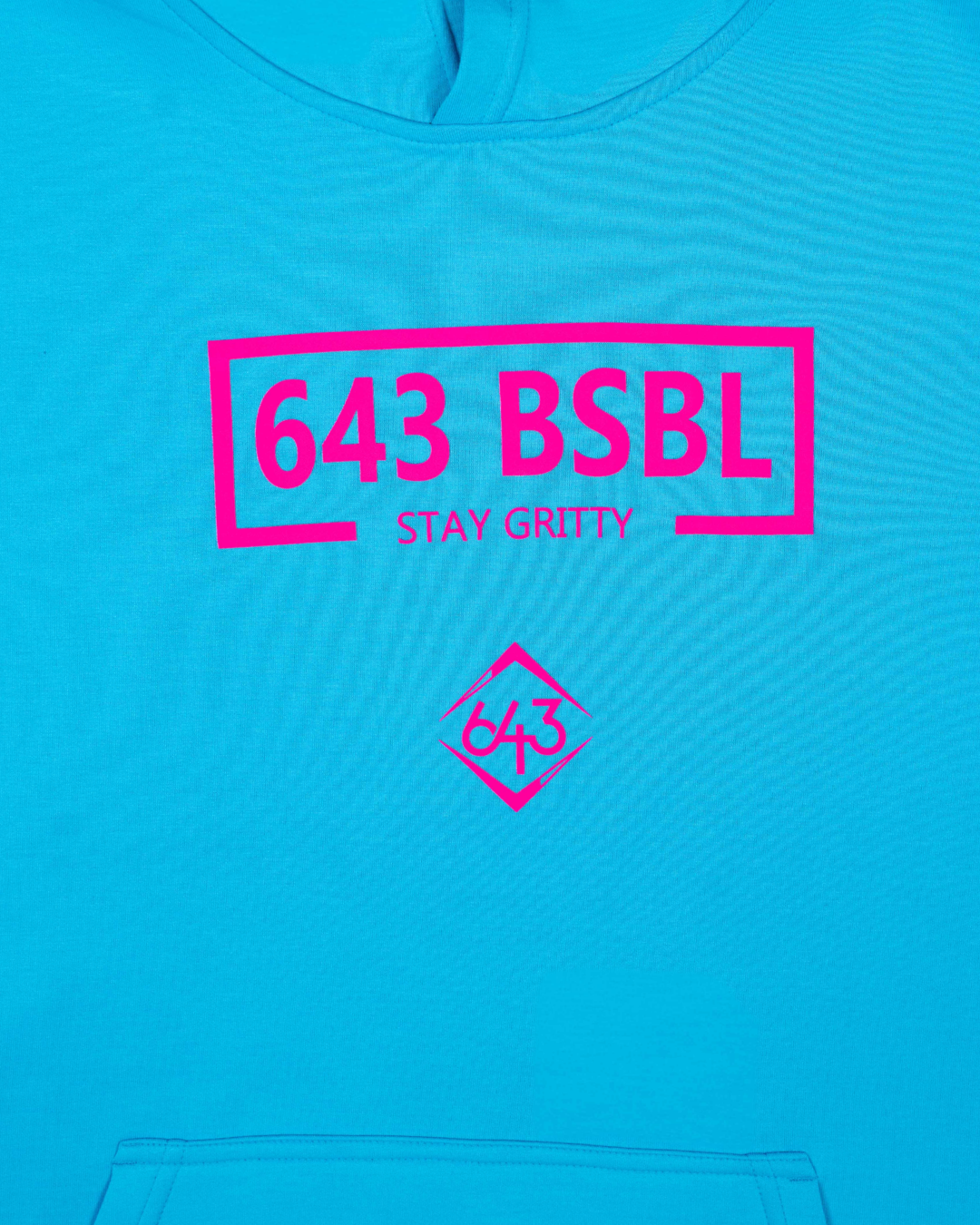 Short-Sleeve Hoodie - Youth - 643 Box Electric Blue V2