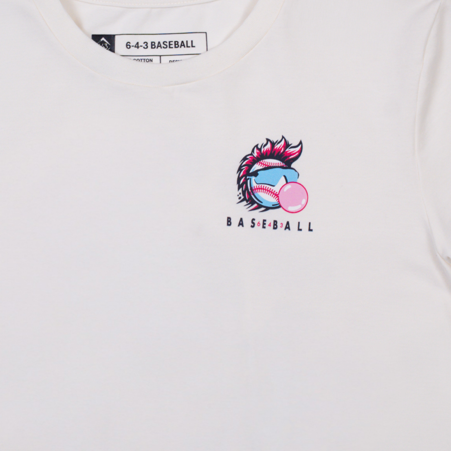 Doubles & Bubbles Youth Tee - Cream V2