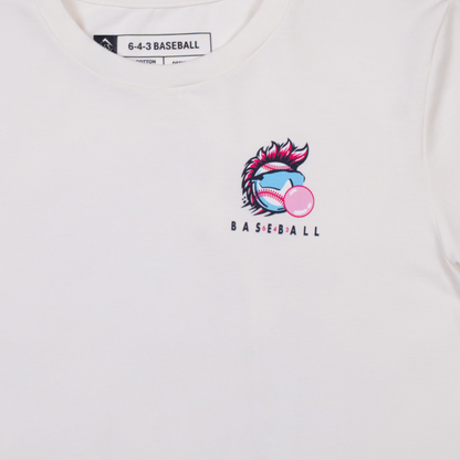 Doubles & Bubbles Youth Tee - Cream V2