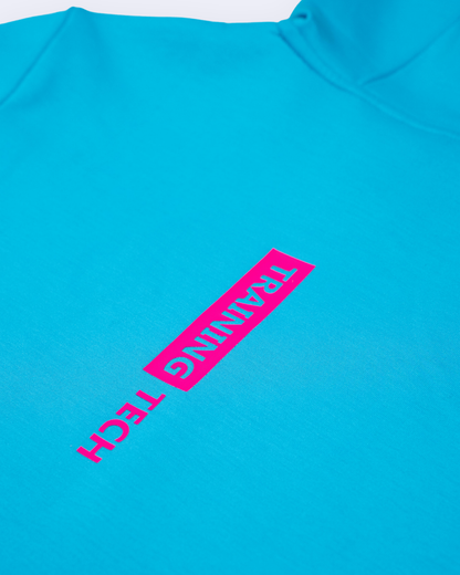 Short-Sleeve Hoodie - Youth - 643 Box Electric Blue V2