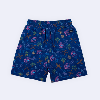 Gritty Swim Trunks - Navy V2