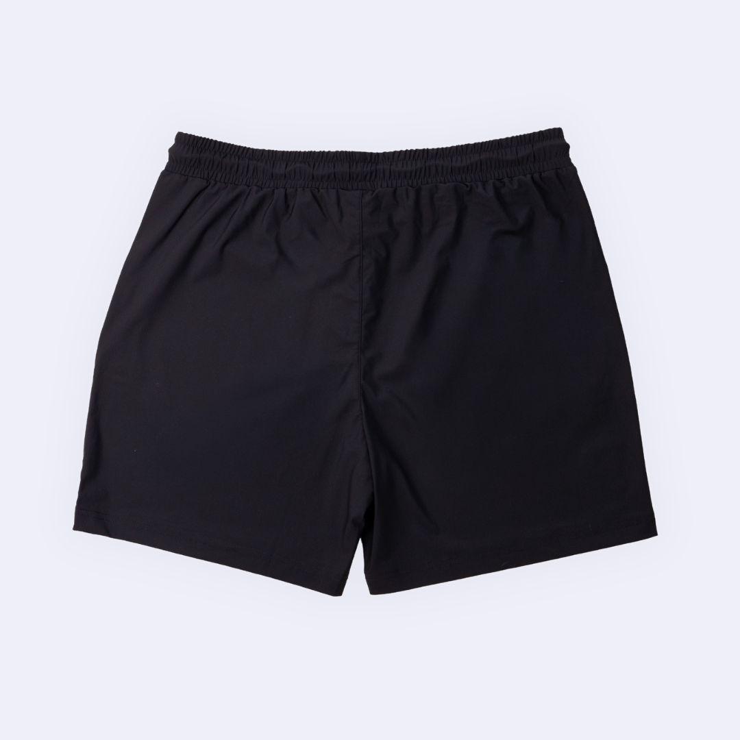Solid Youth Shorts - Black/White V2