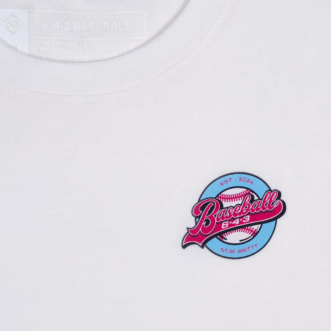 643 Circle Brand Youth Tee - White V2