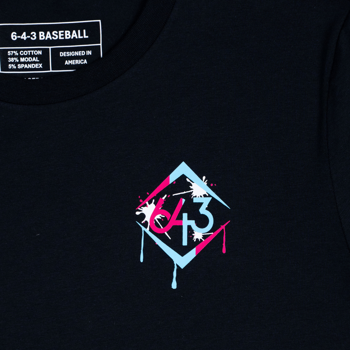 Turn Two Youth Tee - Black V2
