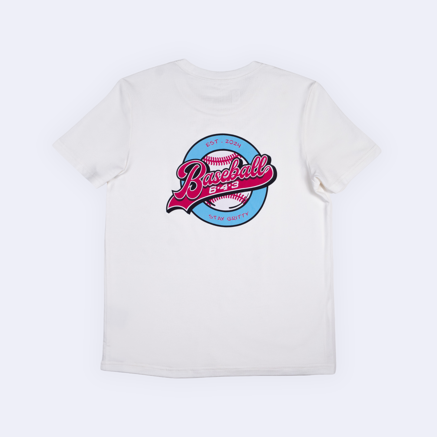 643 Circle Brand Youth Tee - White V2