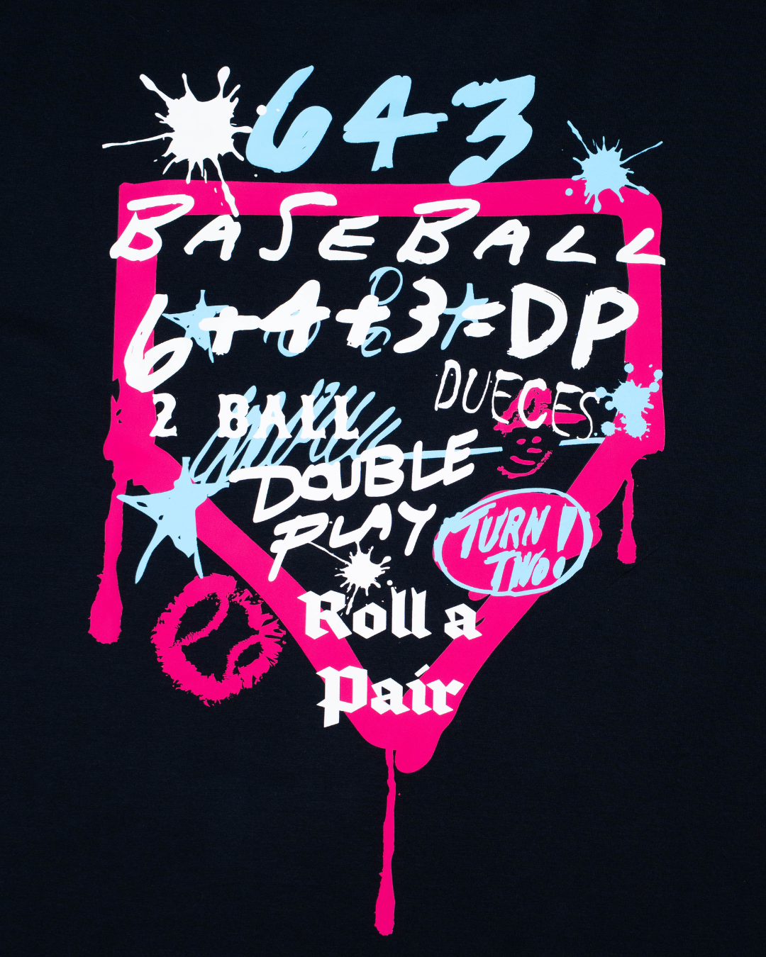 Turn Two Youth Tee - Black V2