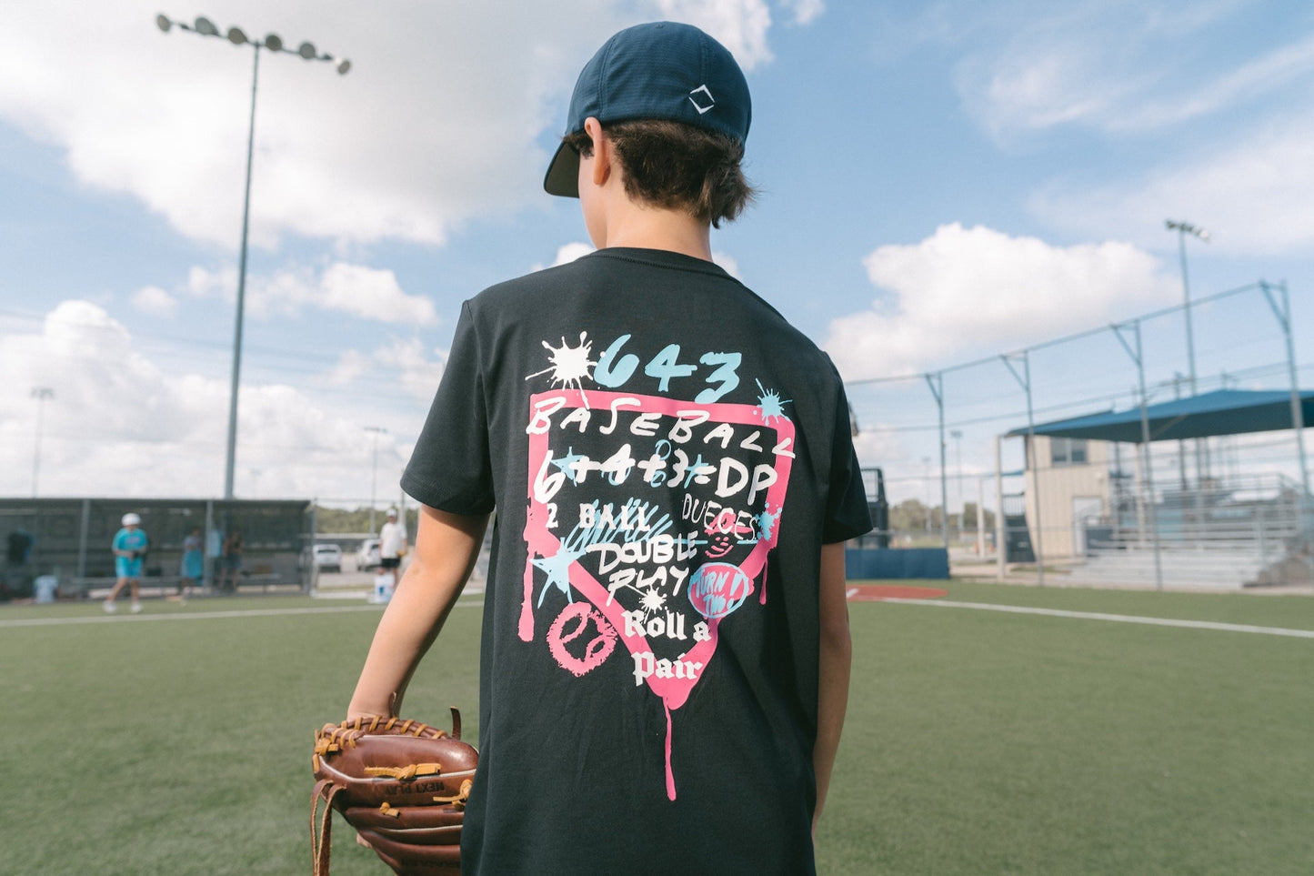 Turn Two Youth Tee - Black V2
