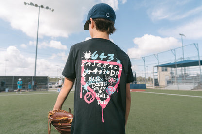 Turn Two Youth Tee - Black V2