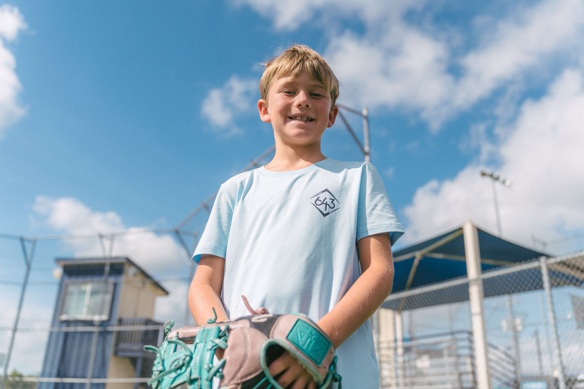 Tee Work Youth Tee - Pale Blue V2