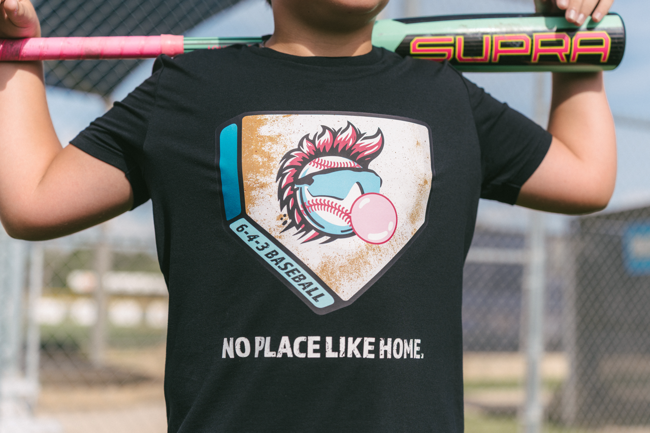 No Place Like Home Youth Tee - Black V2