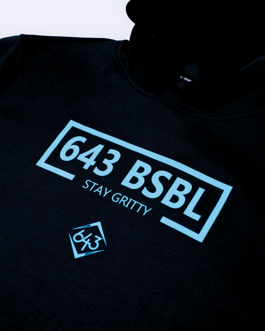 Short-Sleeve Hoodie - 643 Box Black V2