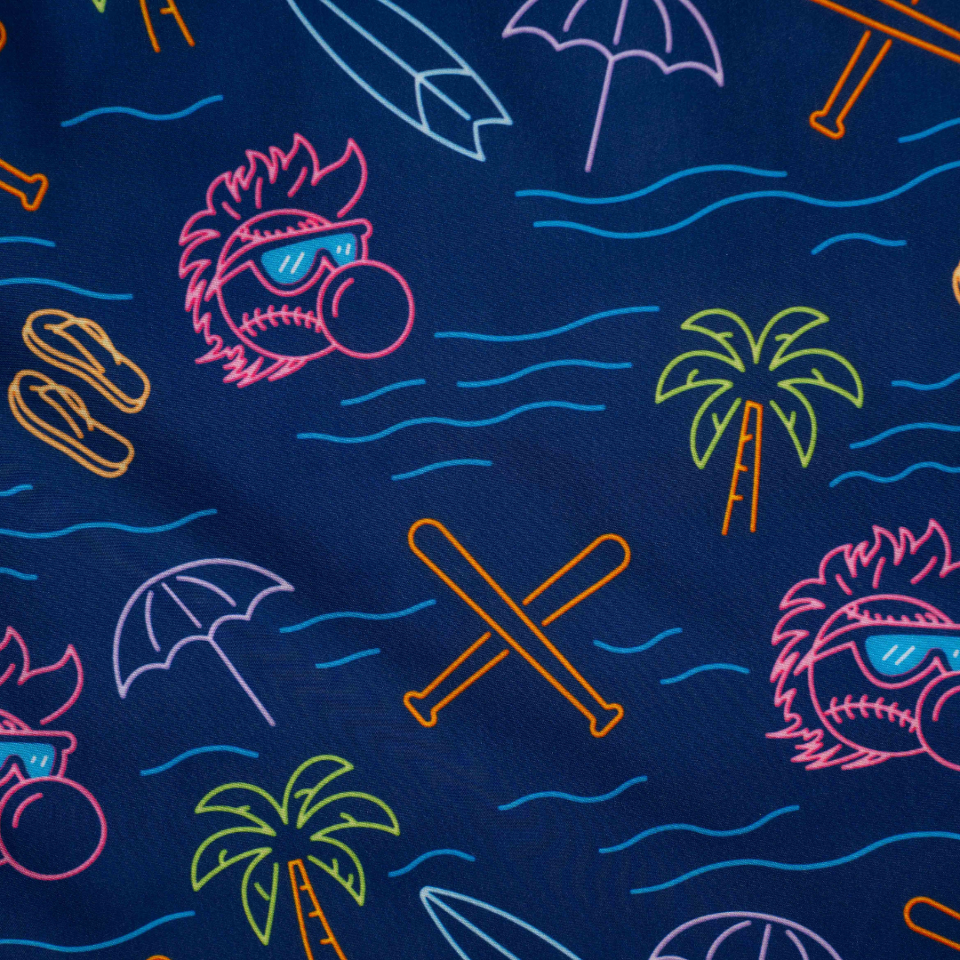 Gritty Swim Trunks - Navy V2