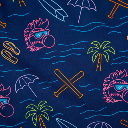 Gritty Swim Trunks - Navy V2