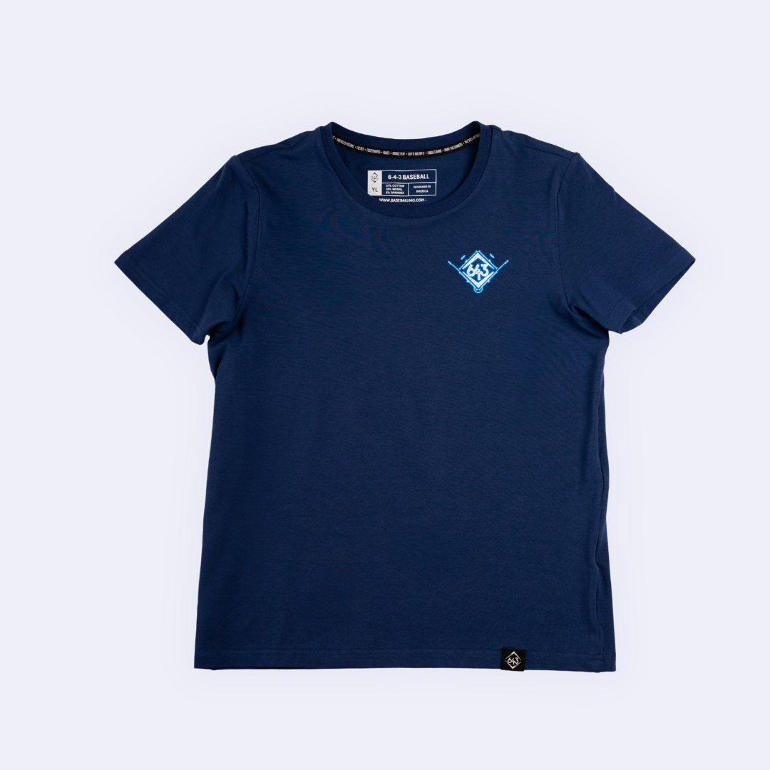 Blueprint Youth Tee - Navy V2