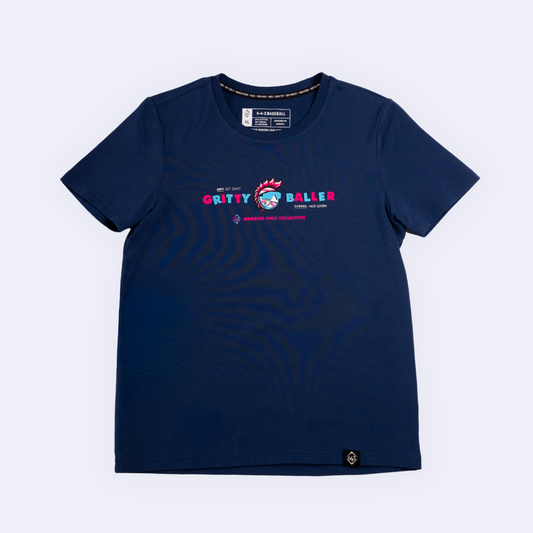 Members Only Youth Tee - Navy V2