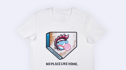 No Place Like Home Youth Tee - White V2