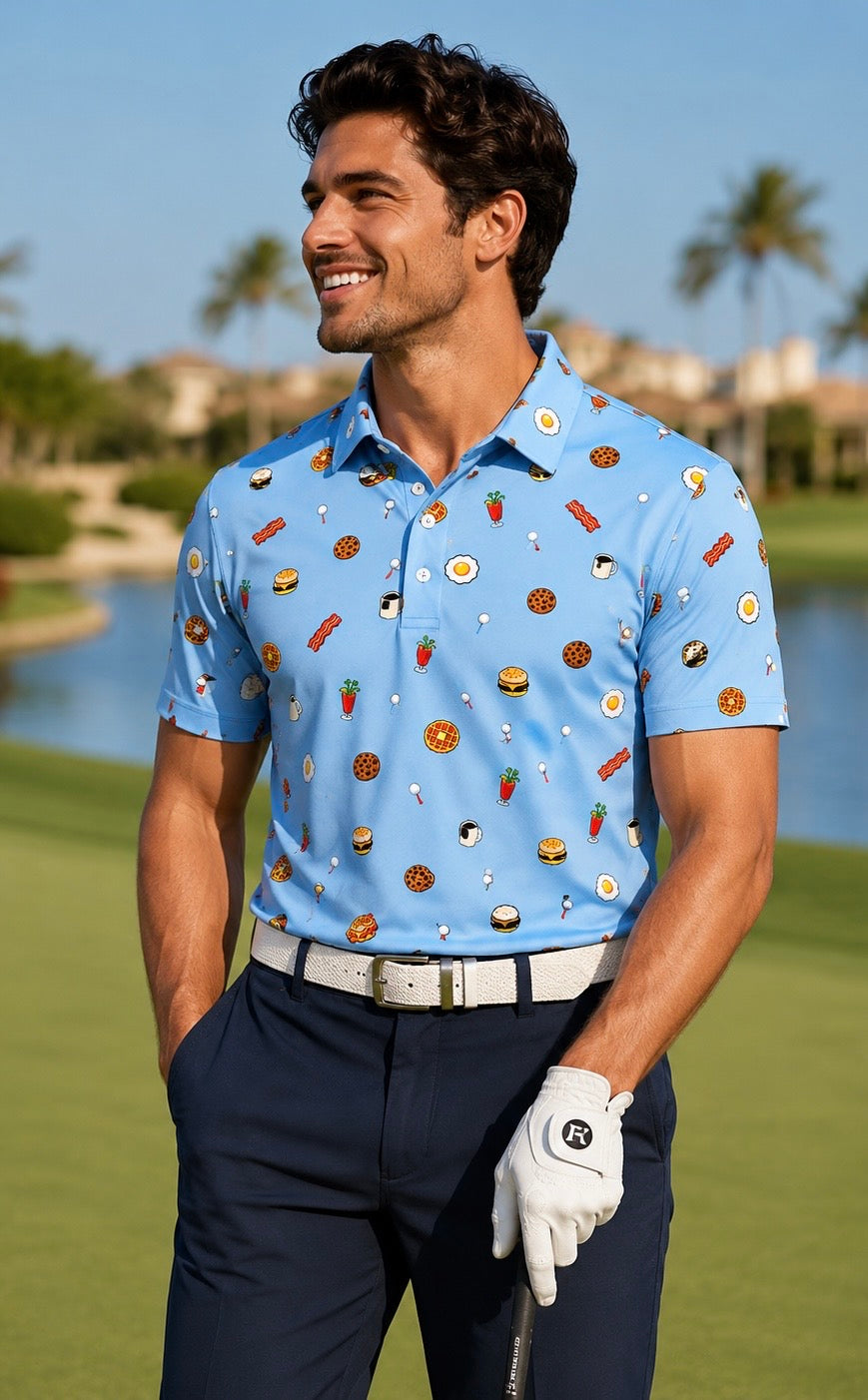 The Breakfast Ball Premium Polo