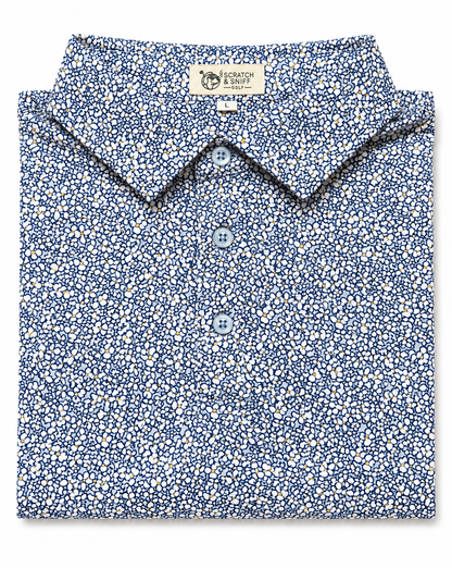 Blue Pebble Polo