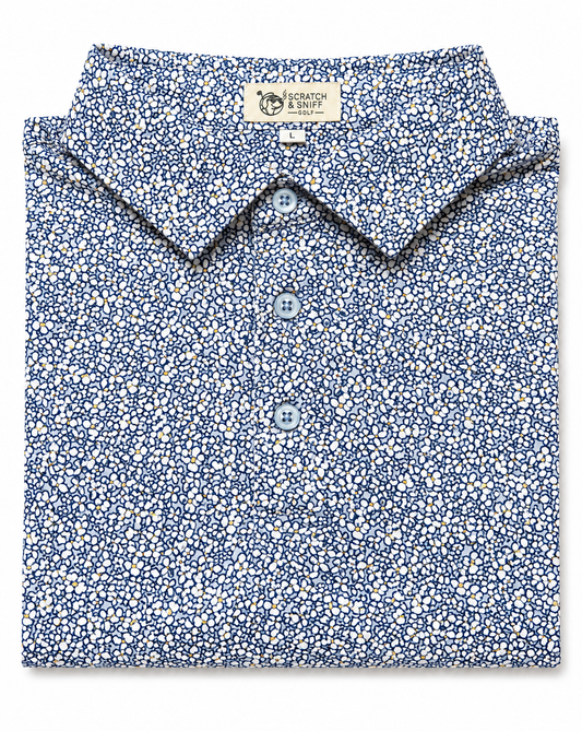 Blue Pebble Polo