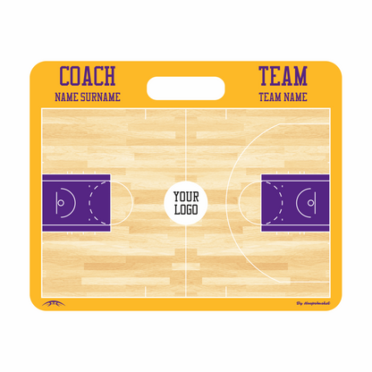Custom NBA Basketball Coaching Board 15.7 x 12.6 in (Magnetic)