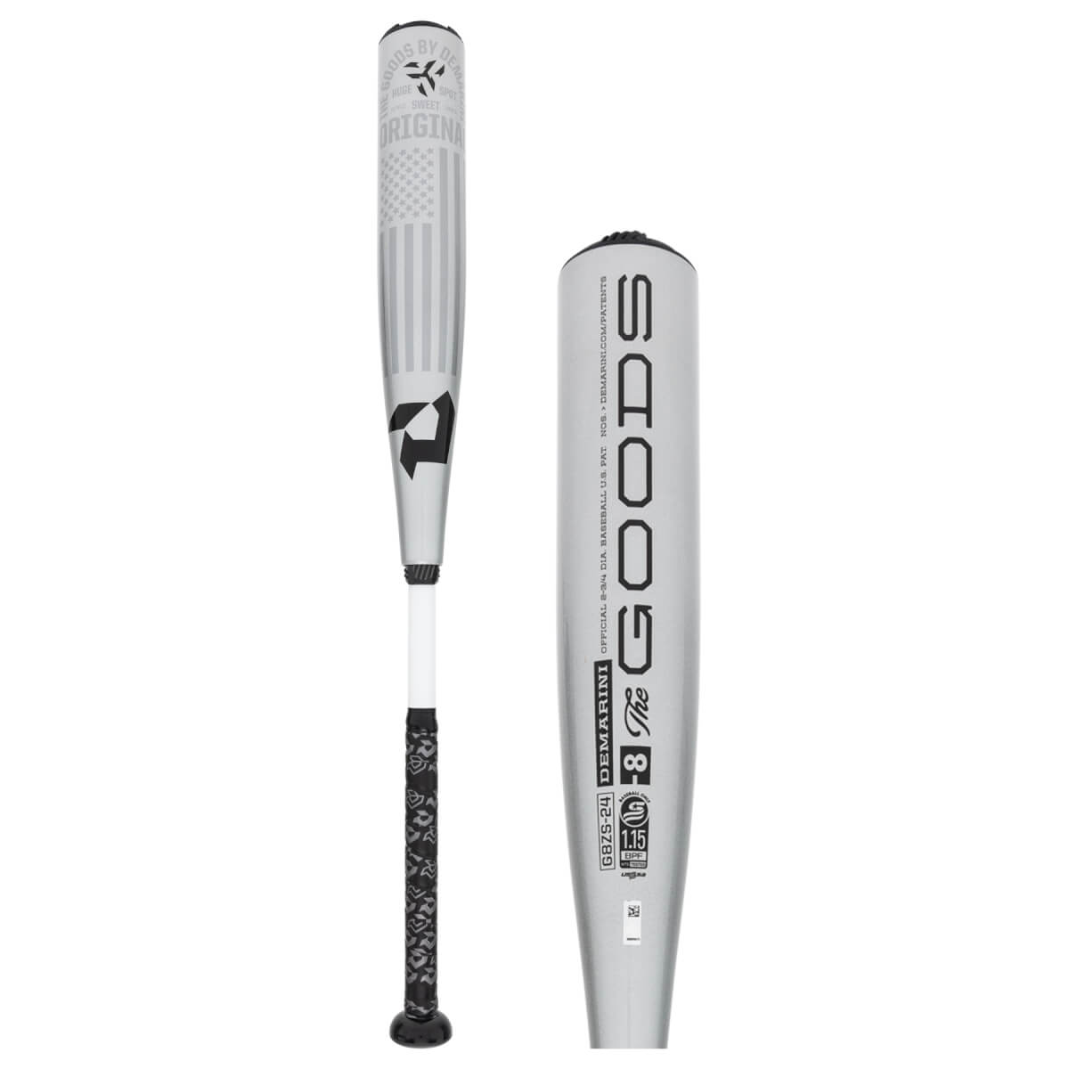 DeMarini (2024) The Goods USSSA Baseball Bat: WBD2470010 – Prime Sports  Midwest