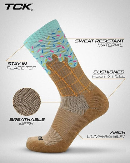 TCK Ice Cream Crew Socks