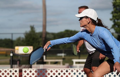 SPI New by SPIKOPOLL Pickleball Paddles Set of 2, USA Pickleball Approved, Lightweight, Durable Fiberglass Pickleball Rackets with Polypropylene Honeycomb Core
