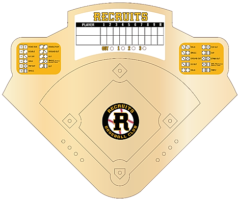 Across The Board Baseball Game