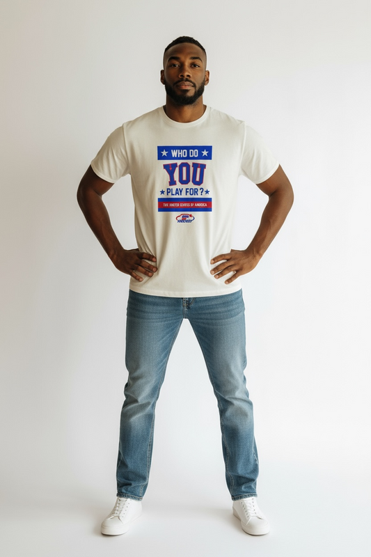 Miracle on ice USA Hockey Who Do You Play For Tee