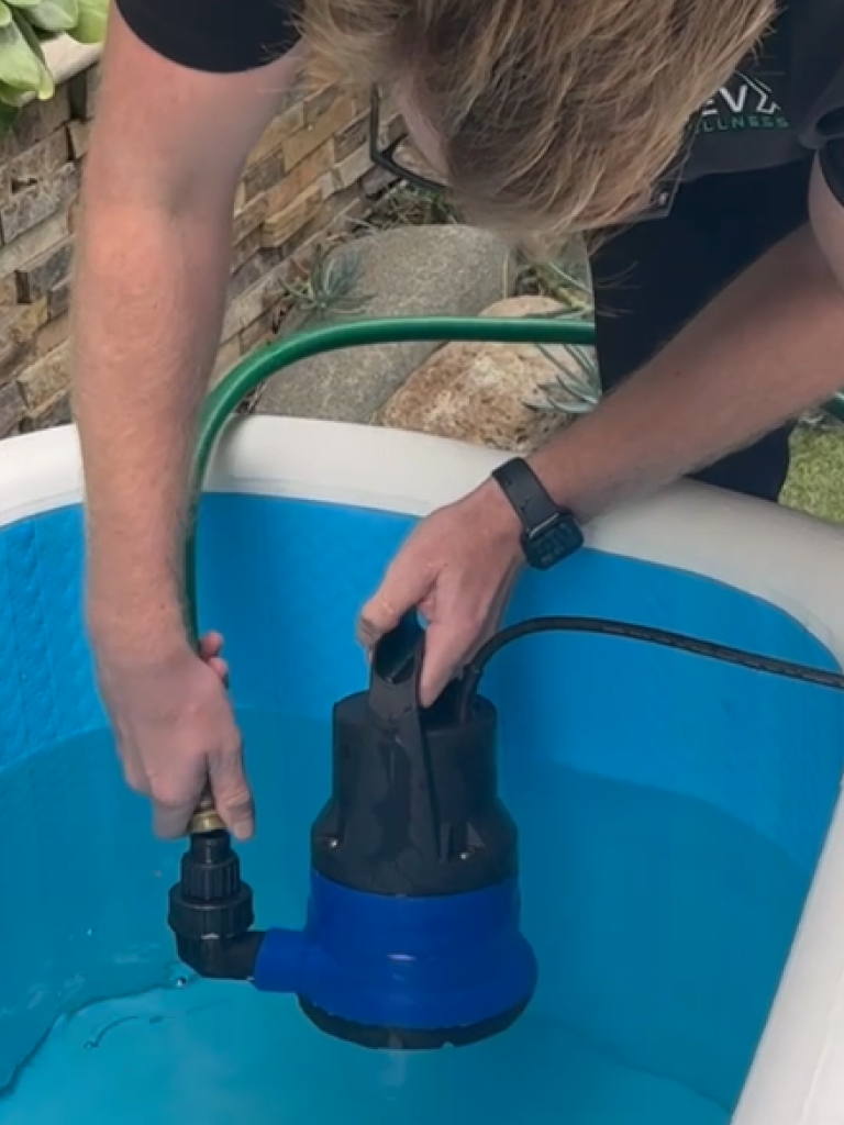 RevX Cold Plunge Drain Pump