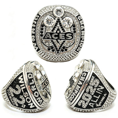 2025 Las Vegas Basketball Championship Ring Replica – Fan Collectible Ring for Woman