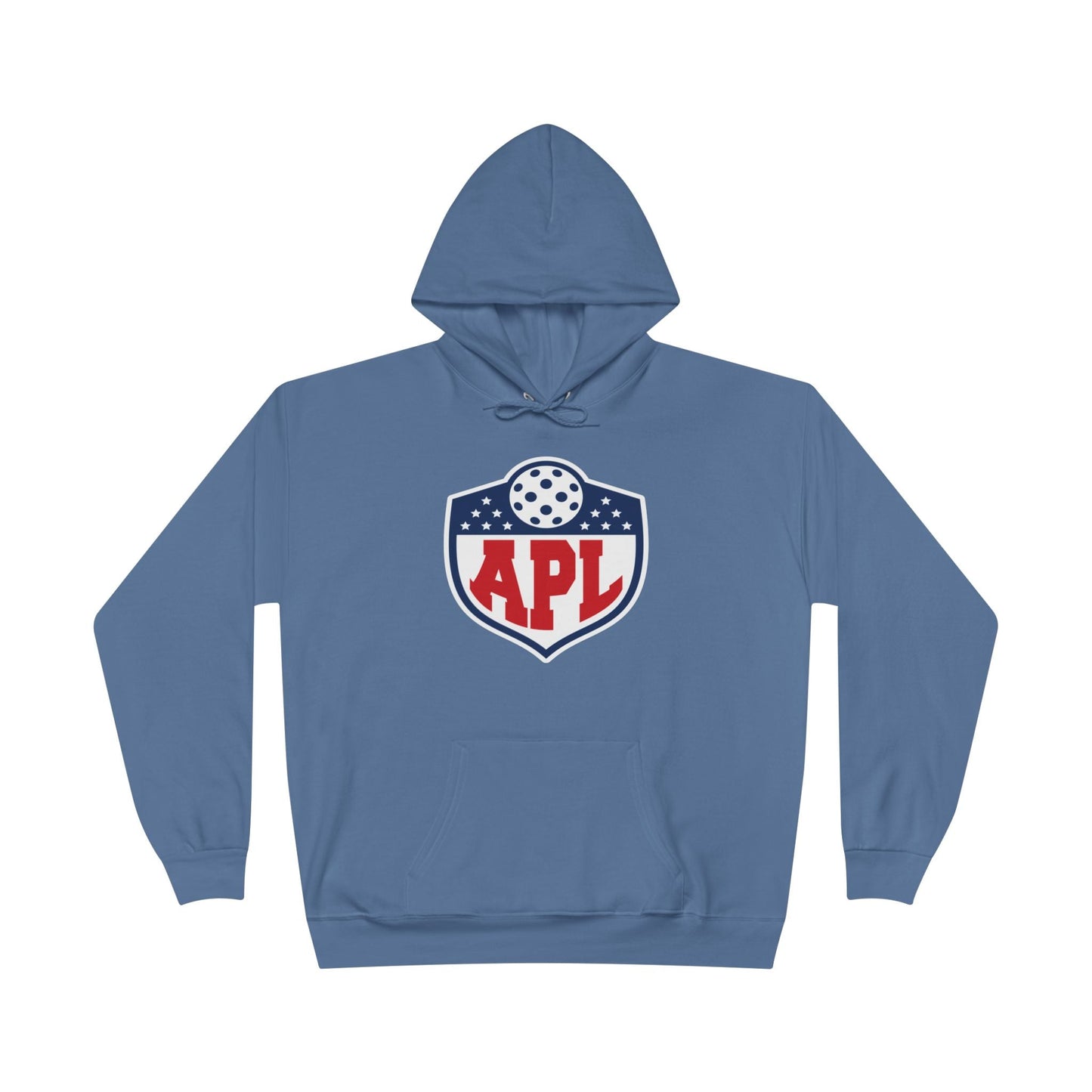 APL Pickleball Shield Hoodie — Retro Pickleball Pullover