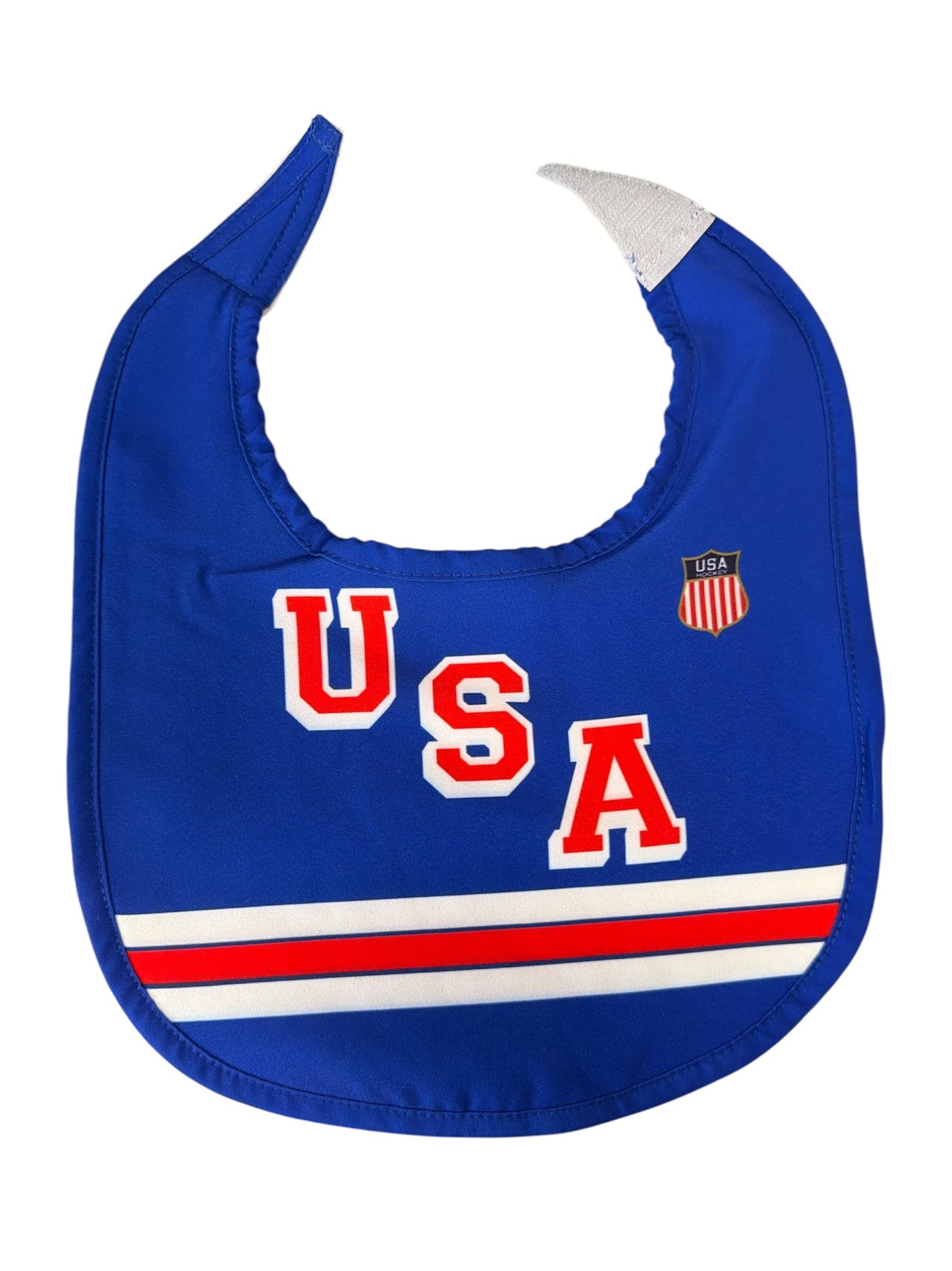USA Hockey 2026 Replica Jersey Royal Baby Bib