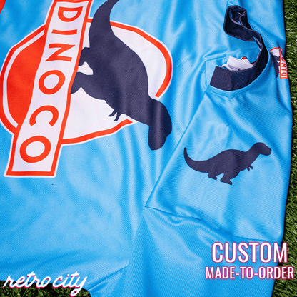 Dinoco Strip 'The King' Weathers Lace-up Hockey Jersey
