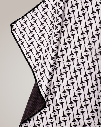 Black Tees Quick-Drying Towel