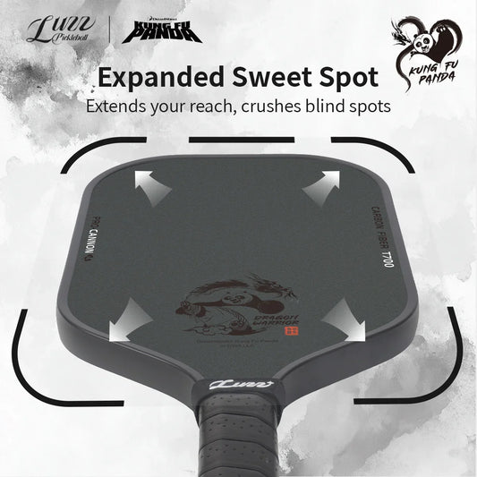 Luzz Kung Fu Panda Cannon Pickleball Paddle & "Master Po" Cover
