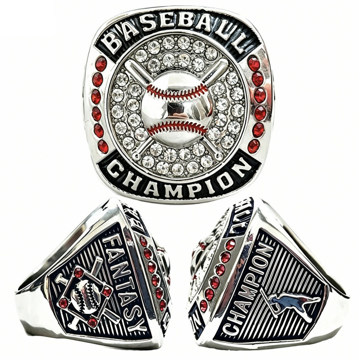 2025–2026 Fantasy Baseball Championship Ring – Size 11 with Gift Box