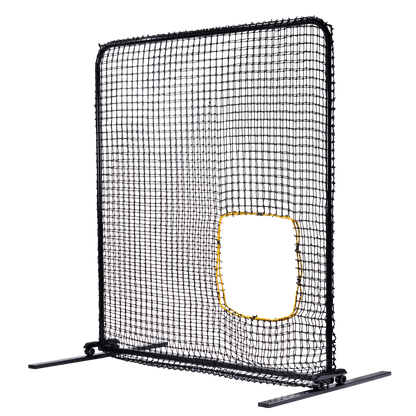 Web Flex Pro 7x7 Softball Pitching Screen | Ricochet-Free Protection | Lifetime Warranty