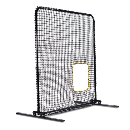 Web Flex Pro 7x7 Softball Pitching Screen | Ricochet-Free Protection | Lifetime Warranty